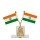 Voila India Rectangle Car Dashboard Flags